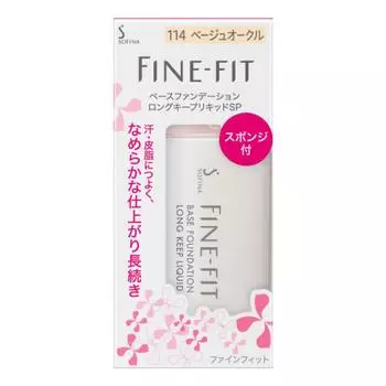 Тональная основа Fine Fit Base Long Keep Liquid Sp 114 Beige Ocher [Жидкая основа]