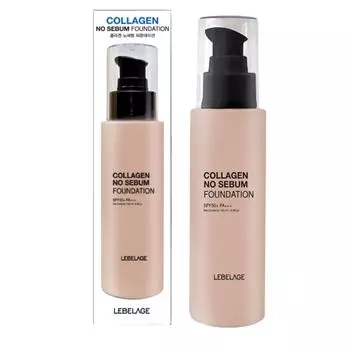 Тональная основа Leverage Collagen No-Sebum Foundation | Стойкая и контролирующая жирность