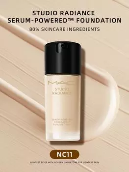 Тональная основа MAC Studio Radiance Serum-Powered™ — 1,0 жидких унций/30 мл NC11