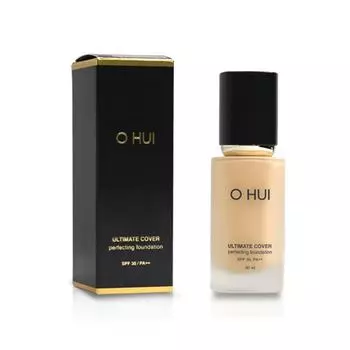 Тональная основа O HUI Ultimate Cover Perfecting Foundation 30 мл, Y01 молочно-бежевый, 1 шт.