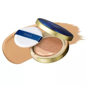 Тональная основа ODELIA Luminous Fit Cushion, натуральная (02 Охра)