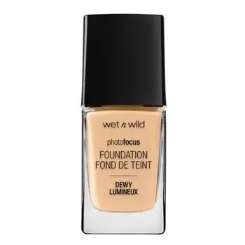 Тональная основа Wet N Wild Photo Focus, нежно-бежевый оттенок, 28 мл