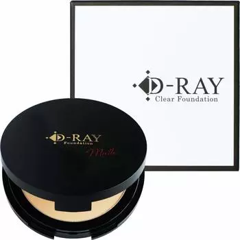 Тональная пудра тональный стик для Предотвращает предотвращает D-RAY D-Clear (натуральный) Ультратонкий (скрывает тусклость/не маскирует) блеск, крошащийся, SPF15PA++