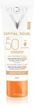 Тональное средство против коричневых пятен 3 в 1 SPF 50 TU прозрачный