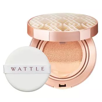 Тональный крем WATTLE Cushion Foundation 13 г Компактный сменный набор на 1 месяц hoconico + Прибл.. (Натуральный бежевый)