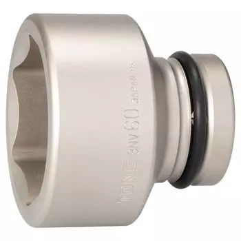TONE Impact socket Drive angle Width across flats 60mm 8NV-60 25.4mm (1 )