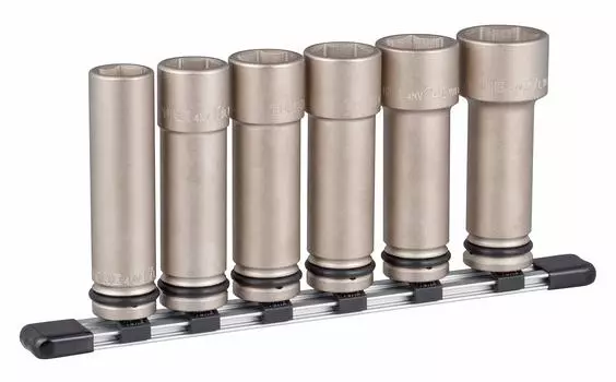 TONE Impact super long socket set HNV406LL Drive angle Contents 6 items (with holder) 12.7mm (1/2 )