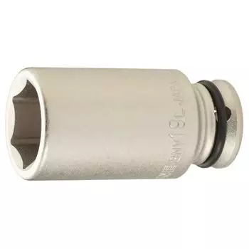 TONE Long Impact 19mm Width 3NV-19L Socket, 9.5mm (3/8 ) Drive,