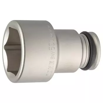 TONE Long socket for impact Drive angle Width across flats 50mm 6NV-50L 19.0mm (3/4 )