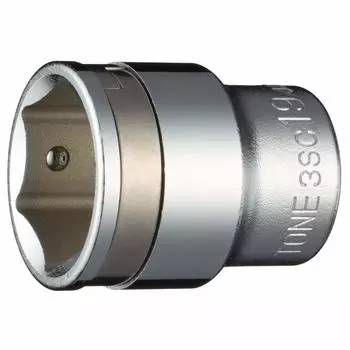 TONE Nut catch socket Drive angle Width across flats 19mm (hexagonal) 3SC-19 9.5mm (3/8 )