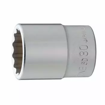 TONE socket Drive angle Width across flats 30mm (12 squares) 6D-30 19.0mm (3/4 )