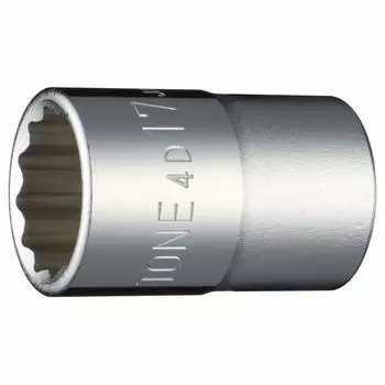 Гнездо TONE Угол привода Ширина под ключ 17 мм (12 квадратов) 4D-17 12.7мм (1/2 )