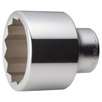 TONE socket Drive angle Width across flats 80mm (12 squares) 8D-80 25.4mm (1 )