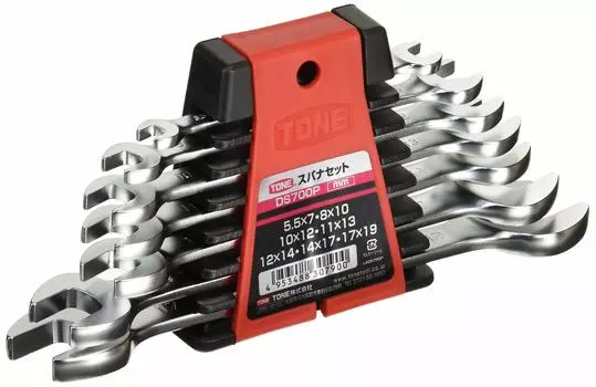 TONE Spanner Set DS700P Red Contents 7 items красный