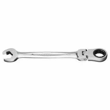 TONE Swing Quick Ratchet Box Wrench Width across flats 22mm RMFQ-22 серебряный