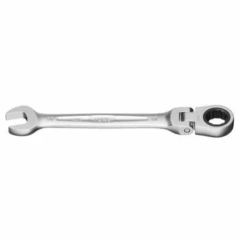 TONE Swing Ratchet Box Wrench Width across flats 11mm RMF-11 серебряный