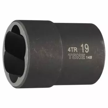 TONE Tornado 19mm Width Socket, 4TR-19, 12.7mm (1/2 ) Drive,