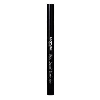 Тонкая жидкая подводка для глаз Canmake 01 Black