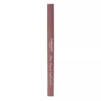 Тонкая жидкая подводка для глаз Canmake Slim 04 Smoky Berry Eyeliner Extra Fine Brush Водостойкая сыворотка Beauty Состав бордовый