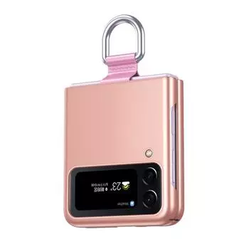 Тонкий и легкий чехол для аксессуаров для телефонов Samsung Galaxy Z Flip4 Flip 4 Flip3 Flip 3, чехол с кольцом на палец для Samsung Z Flip4 for Samsung Z Flip 3 синий