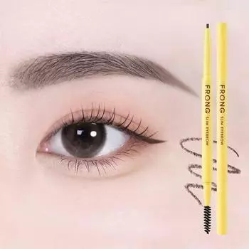 Тонкий карандаш для бровей Prong Chaktattoo, 1 шт., 02.Taupe Brown