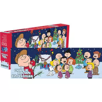 Тонкий пазл Charlie Brown Christmas, 1000 шт.