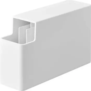 Тонкий пластиковый чехол Yamazaki Jitsugyo, белый, Ш7 x В14 см, пластиковый пакет для выпечки, сумка для хранения хлеба, чехол для хранения 3976 прибл. белый