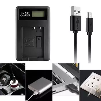 Тонкое и легкое зарядное устройство USB NB7L для камеры с ЖК-экраном для Canon PowerShot G10, камеры Easy Power