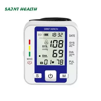 Тонометр автоматический на запястье с LCD-дисплеем
