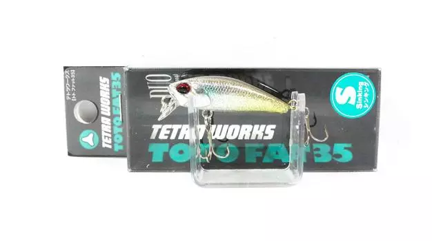 Тонущая приманка Duo Tetra Works Toto Fat 35 мм CCC0458 (0176)