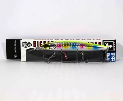 Тонущая приманка Jackall Big Backer Wangan Minnow 128S-LB Sagoshi Candy (4711)