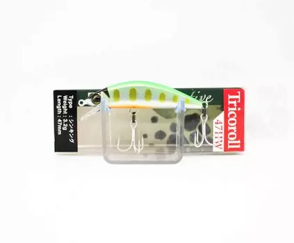 Тонущая приманка Jackall Timon Tricoroll 47 HW Yamame Brown Head (7774)