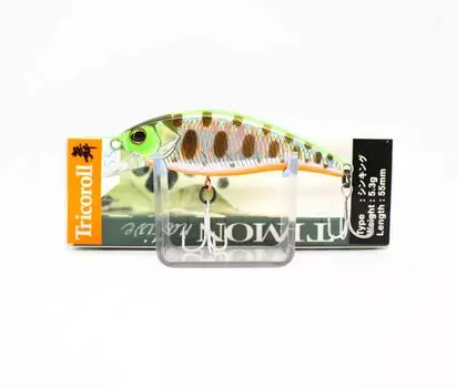 Тонущая приманка Jackall Timon Tricoroll Mai 55S Flash Chart Yamame (7880)