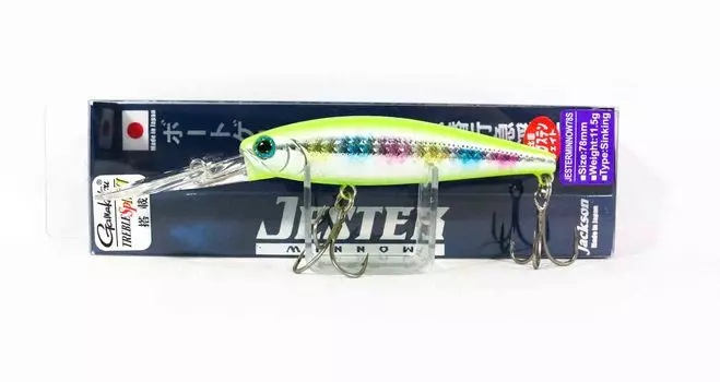Тонущая приманка Jackson Jester Minnow 78S с ЖК-дисплеем (9851)