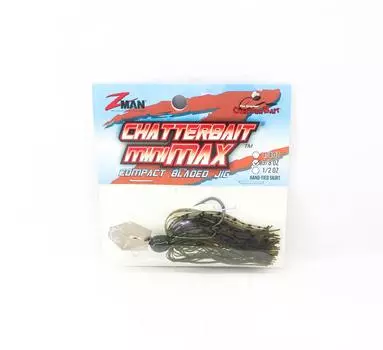 Тонущая приманка Zman Chatterbait Mini Max, 3/8 унции, зеленая тыква (8873)
