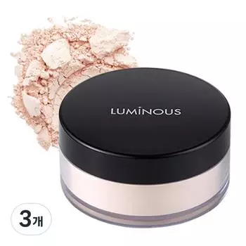 Tony Moly Luminous Perfume Face Powder, 01 Bright Beige, 3 pieces