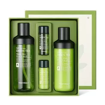 Tony Moly The Moist Green Tea Moisture Набор из 2 предметов корейская косметика 1 set of skin lotion