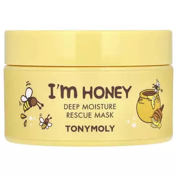TonyMoly, I m Honey, Deep Moisture Rescue Beauty Mask, 100 g (3.52 oz)