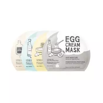 TOO COOL FOR SCHOOL Egg Cream Mask 28 г * 10 шт. 01 Hydration