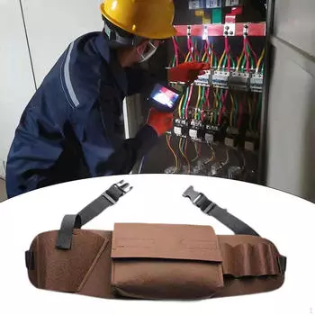 Tool Belt Work Apron Heavy Duty Practical Multipurpose Electrician Pouch Waist Bag for
