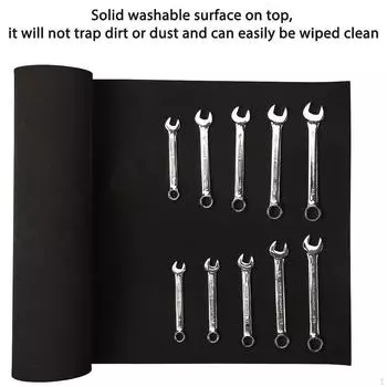 Tool Box Liner Shelf Mat for Protecting Thick Toolboxs Drawer Liners Organizer Cabinets Desks
