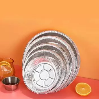 Tool Non-Stick for Baking,BBQ,Cooking Steaming Basket Mat Foil Tray Air Fryer Accessories Bakeware 7in