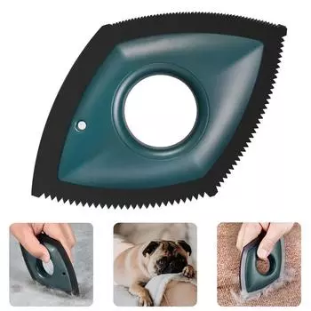 Tool Pet Dog Supplies Repeatable Use For Dogs Rubber Cats Brush Sand Release Comb Hair Removal Comb Pets Dogs Accessories Puppy зелёный