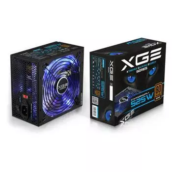 TooQ TQXGEII-525SAP 525 Вт Блок питания Черный 525 Вт