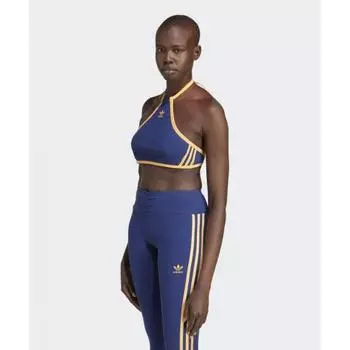 ТОП ADIDAS С РАЗРЫВНЫМ ВЫРЕЗОМ, СИНИЙ JH0612 S