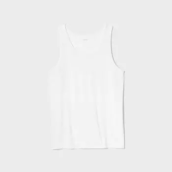 Топ-майка-сетка Uniqlo Japan Air Rhythm Deodorant 00 WHITE/XS