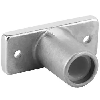 Top Mount Oar Lock Socket Holder TShaped Bracket 316 Stainless Steel for Marine Yacht серебряный