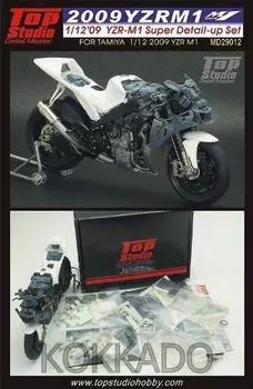 Top Studio Yamaha 2009 Super Detail Upset MD29012 1/12 YZR-M1