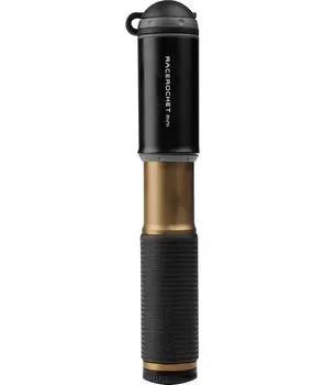 Topeak Race Rocket Mini Bicycle Hand Black and Pump, Gold. золотой