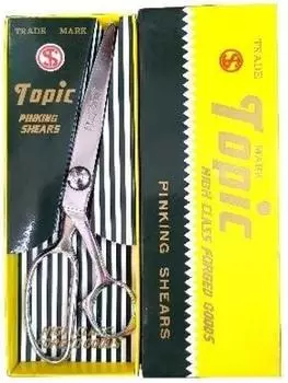 Topic PINKING SHEARS Pinking scissors for sewing DIY fabric (5mm)